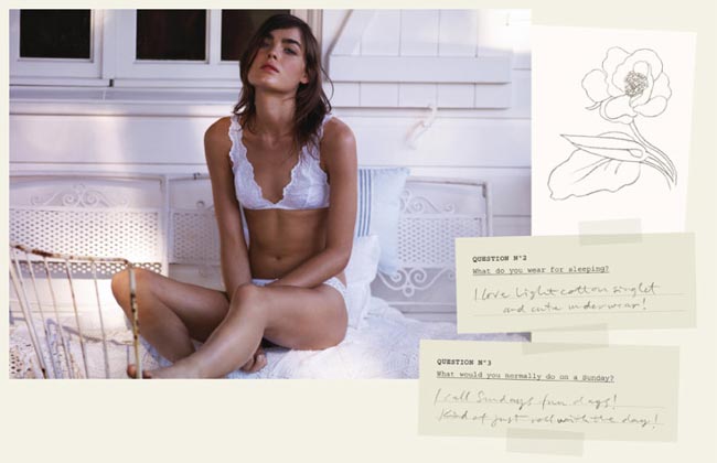 Oysho 2011春夏廣告大片