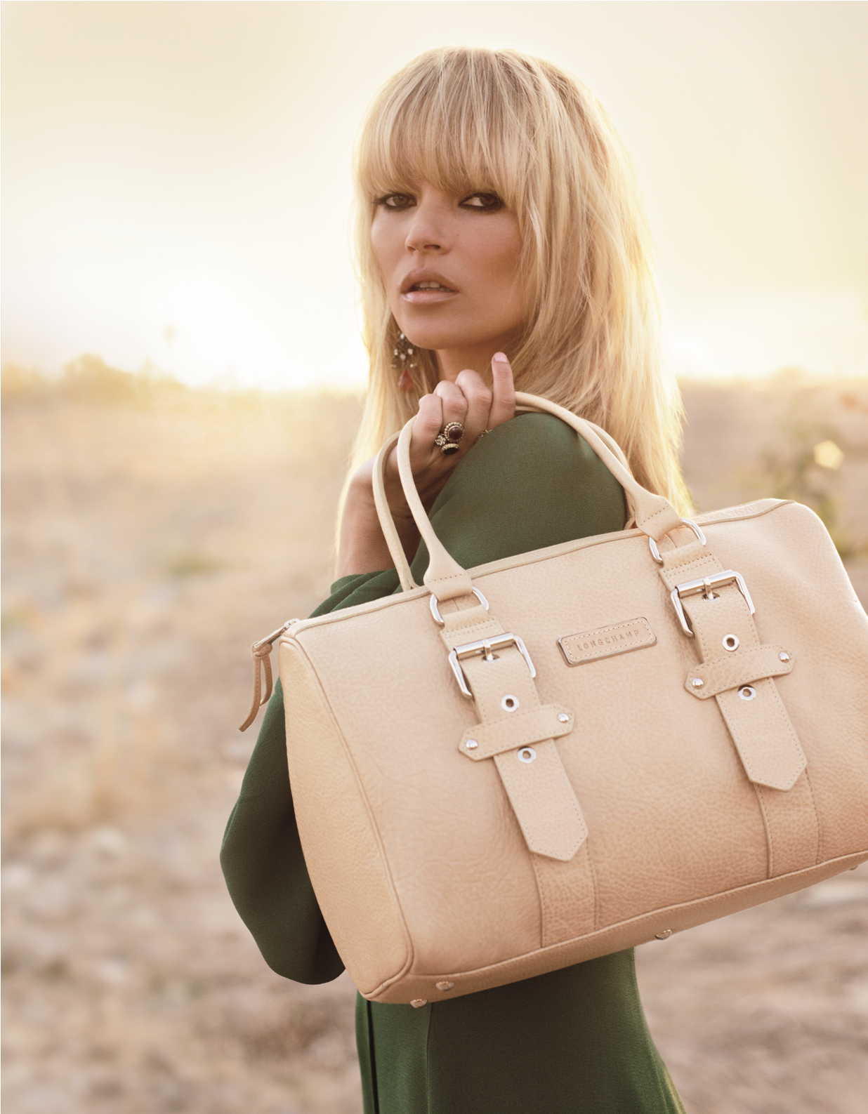 Kate Moss for Longchamp 2011春夏最跨界系列 高清圖片