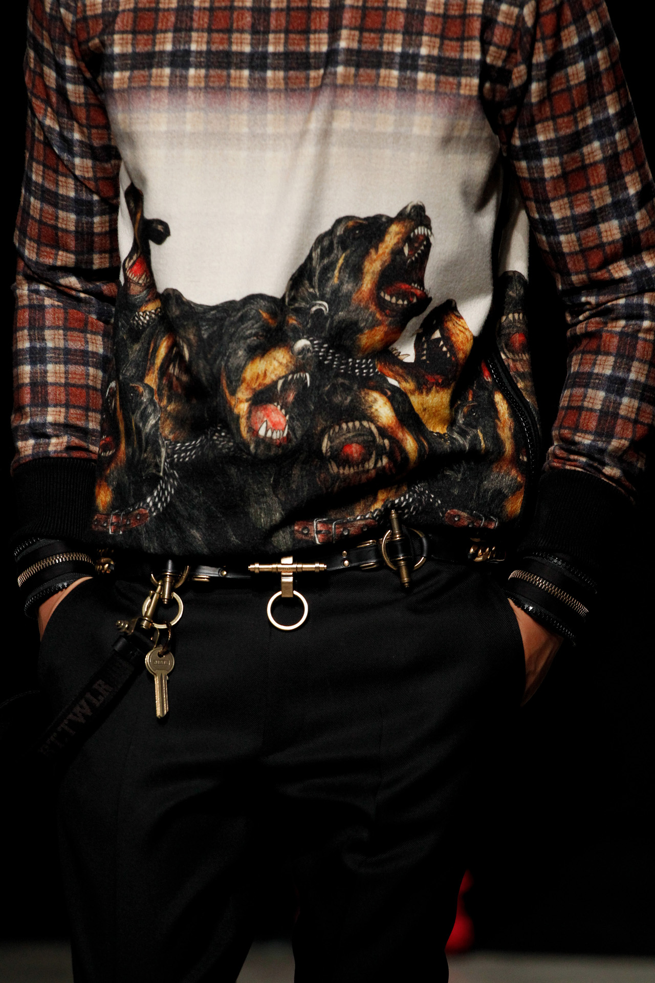 Givenchy 2011秋冬男裝細節