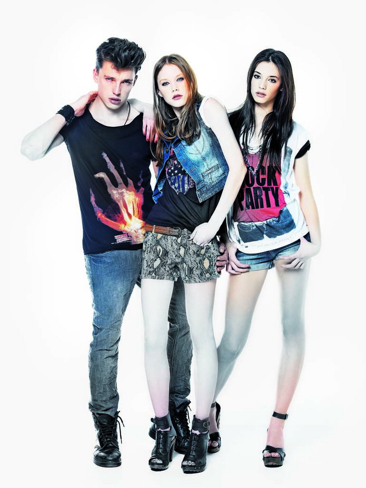 Bershka Denim Rock Up系列2011春夏Lookbook