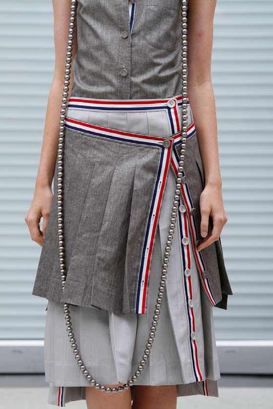 Thom Browne 11春夏女裝 秀場高清圖片