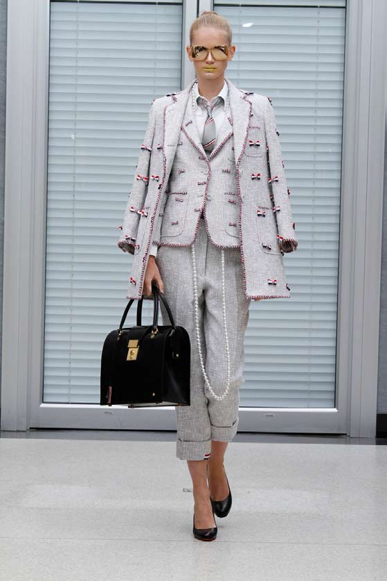 Thom Browne 11春夏女裝 秀場(chǎng)高清圖片
