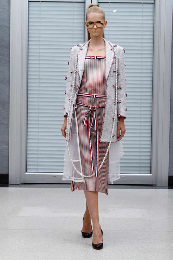 Thom Browne 11春夏女裝 秀場高清圖片