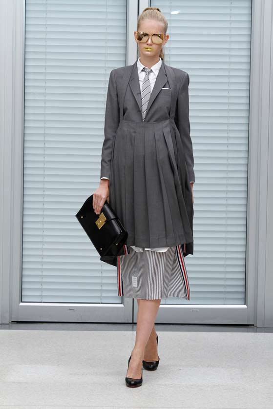 Thom Browne 11春夏女裝 秀場高清圖片