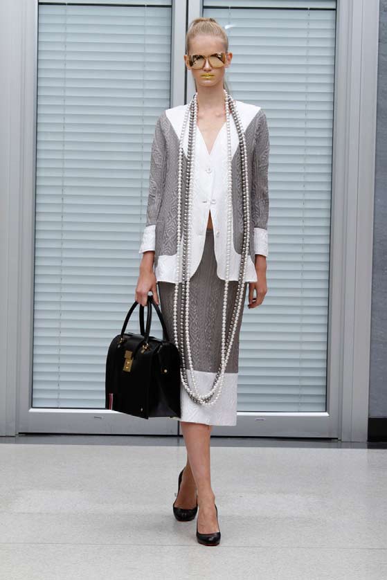 Thom Browne 11春夏女裝 秀場高清圖片