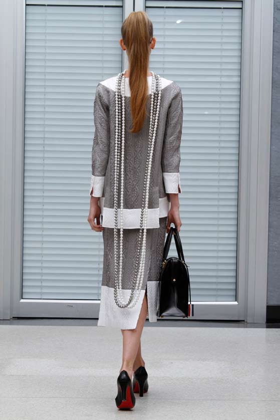 Thom Browne 11春夏女裝 秀場高清圖片
