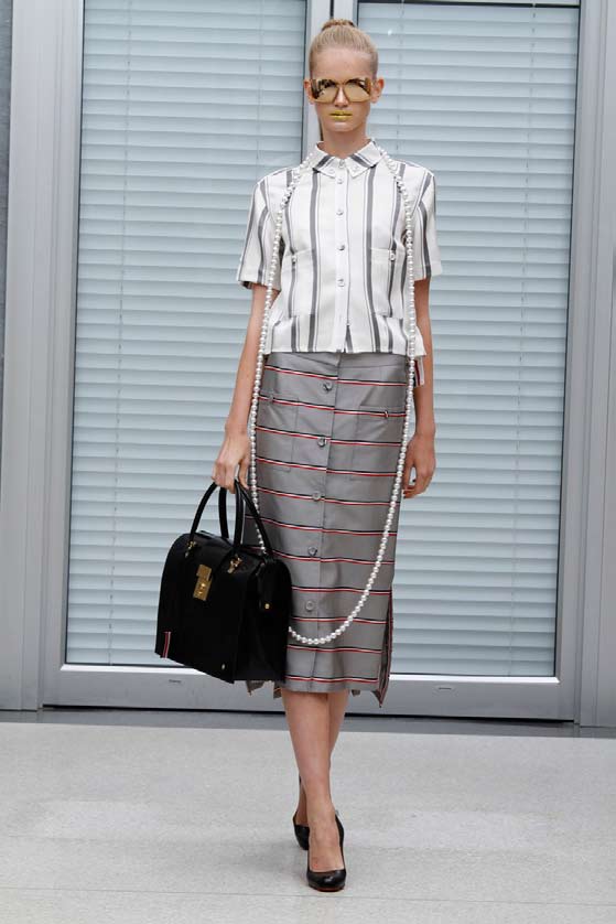 Thom Browne 11春夏女裝 秀場高清圖片