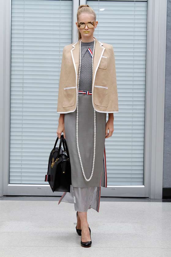 Thom Browne 11春夏女裝 秀場(chǎng)高清圖片
