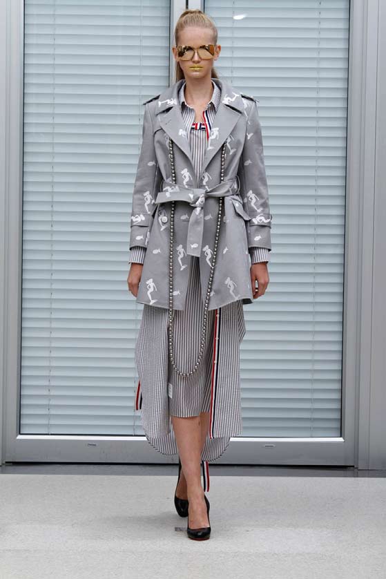 Thom Browne 11春夏女裝 秀場高清圖片
