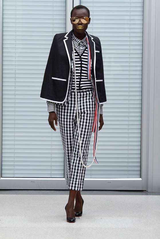 Thom Browne 11春夏女裝 秀場高清圖片