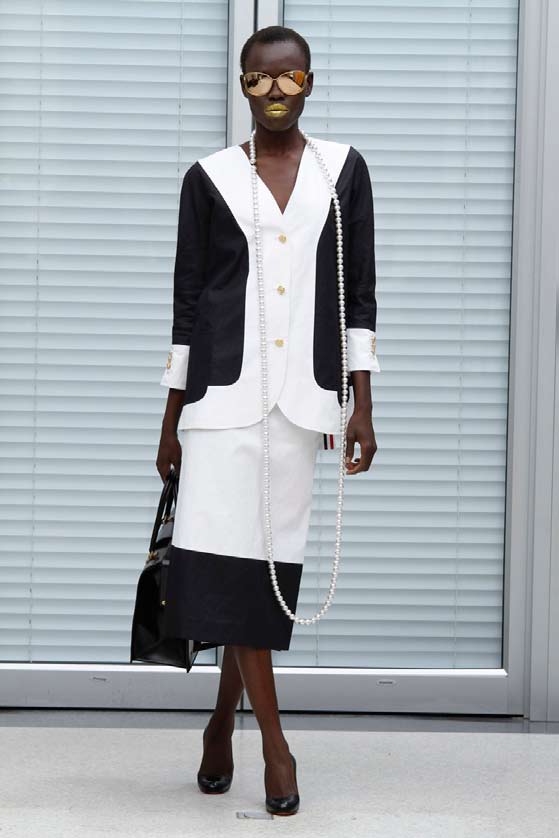 Thom Browne 11春夏女裝 秀場高清圖片