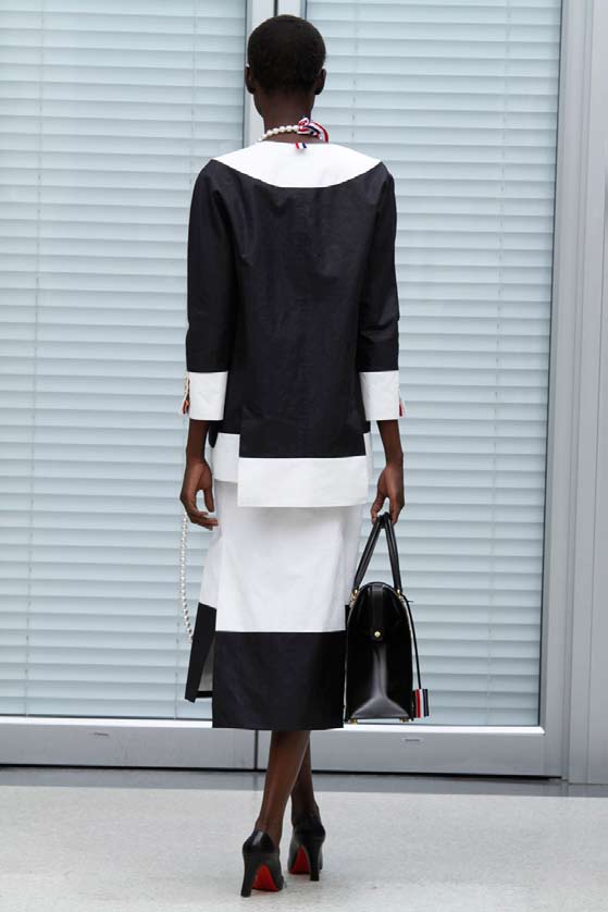 Thom Browne 11春夏女裝 秀場高清圖片