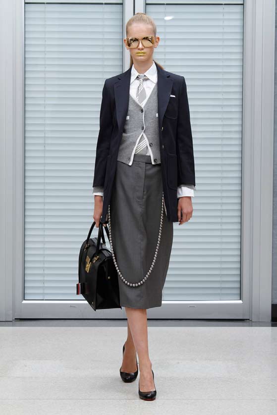 Thom Browne 11春夏女裝高清圖片