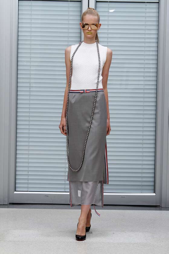 Thom Browne 11春夏女裝高清圖片
