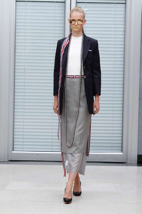 Thom Browne 11春夏女裝高清圖片