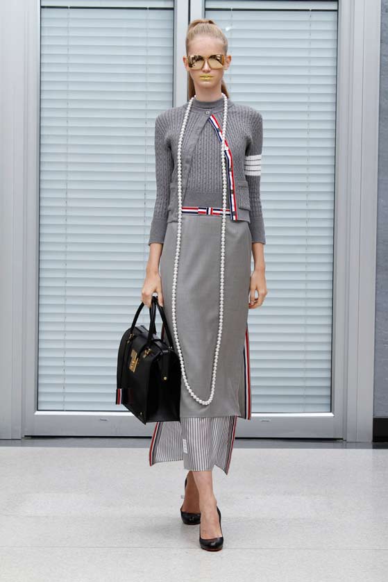 Thom Browne 11春夏女裝高清圖片