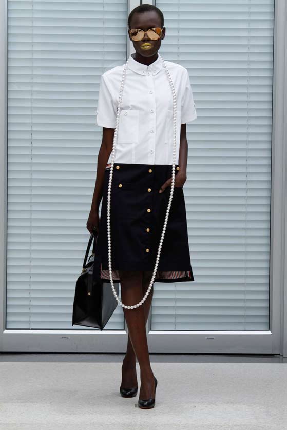 Thom Browne 11春夏女裝高清圖片