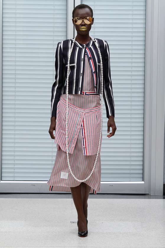 Thom Browne 11春夏女裝高清圖片