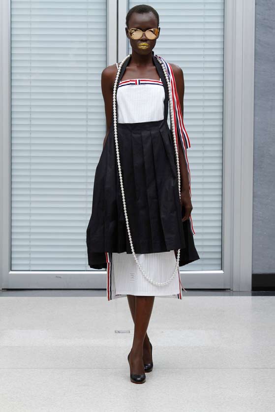 Thom Browne 11春夏女裝高清圖片