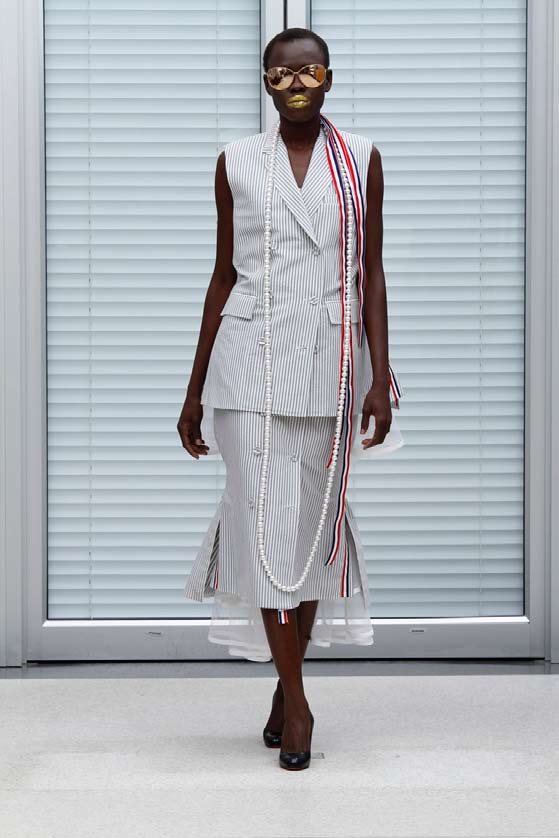 Thom Browne 11春夏女裝高清圖片