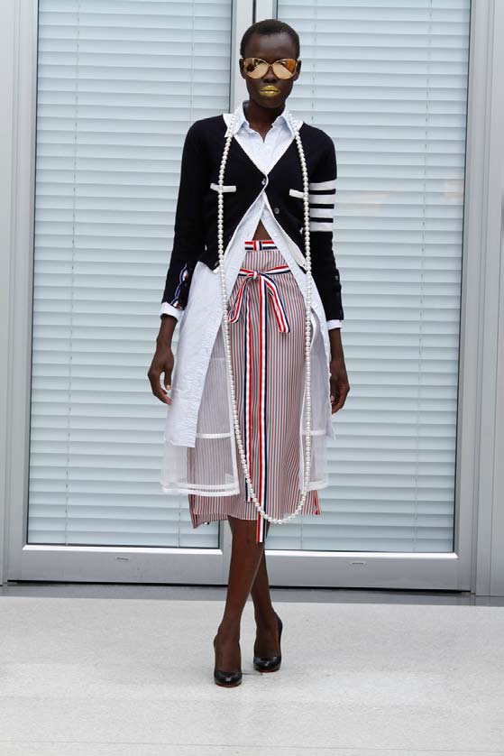 Thom Browne 11春夏女裝高清圖片
