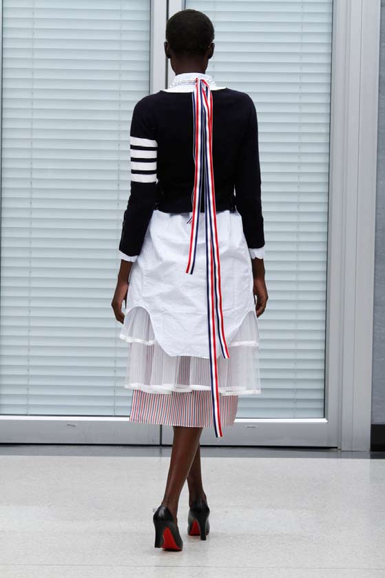Thom Browne 11春夏女裝高清圖片