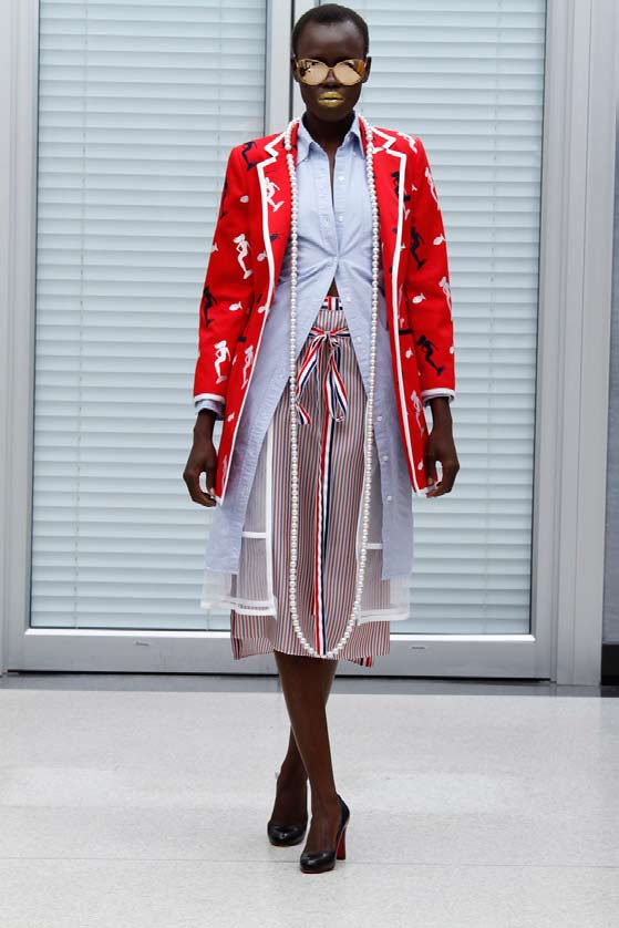 Thom Browne 11春夏女裝高清圖片
