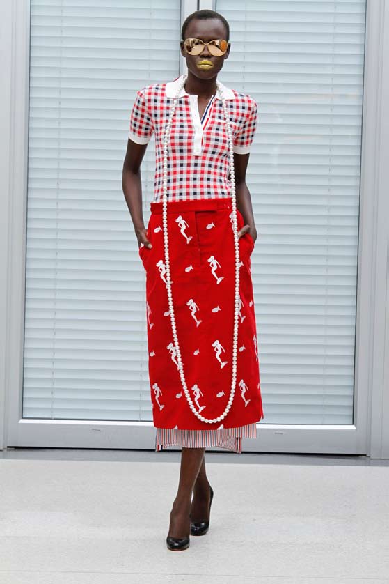 Thom Browne 11春夏女裝高清圖片