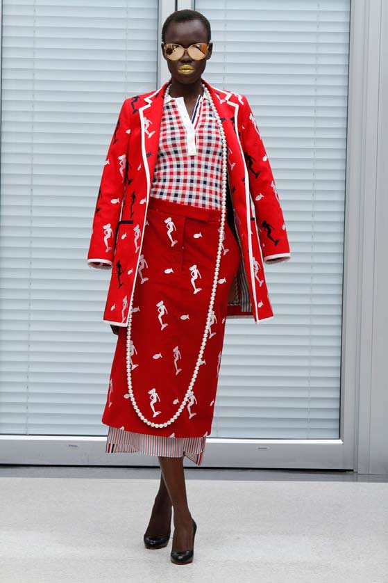 Thom Browne 11春夏女裝高清圖片