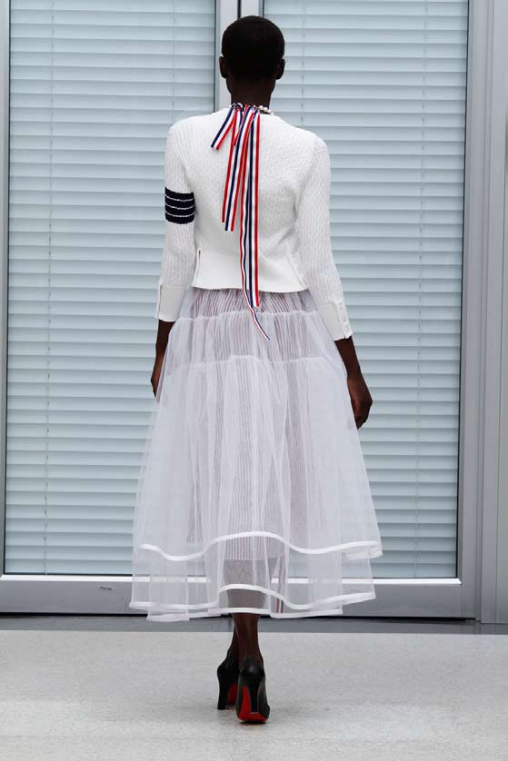 Thom Browne 11春夏女裝高清圖片