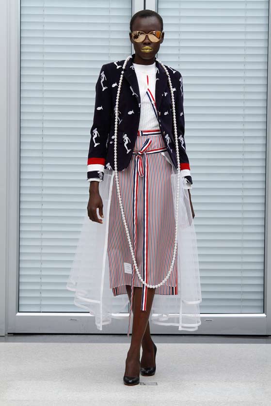 Thom Browne 11春夏女裝高清圖片