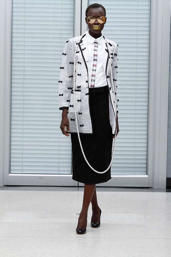 Thom Browne 11春夏女裝高清圖片