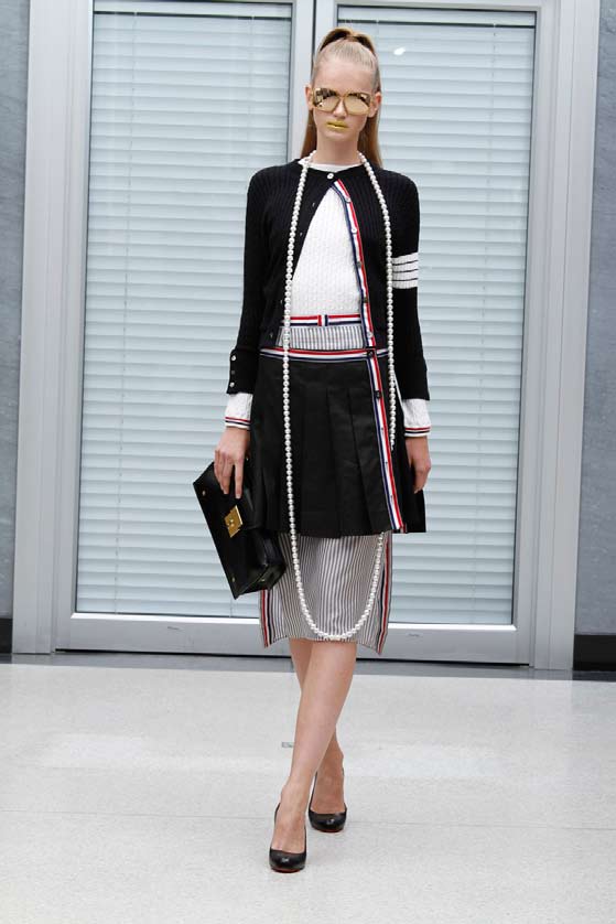 Thom Browne 11春夏女裝高清圖片