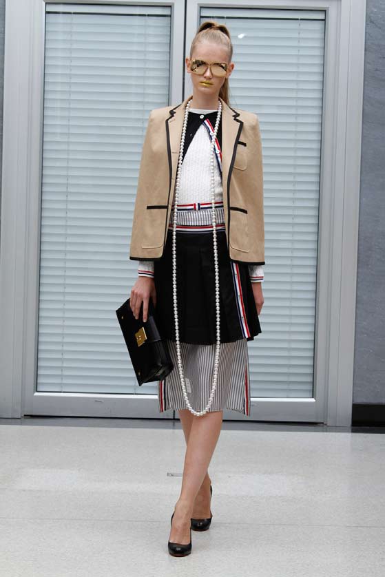 Thom Browne 11春夏女裝高清圖片