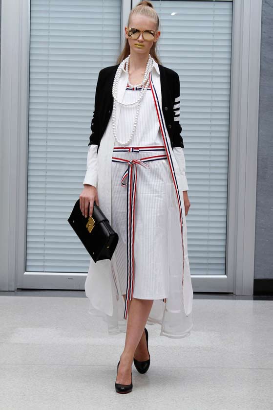 Thom Browne 11春夏女裝高清圖片