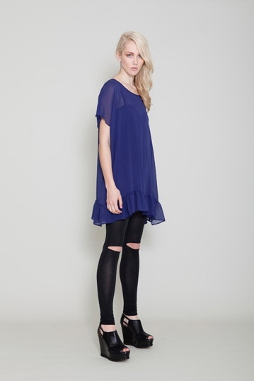 Blak Basics 柔和飄逸的薄紗美 2011 LookBook