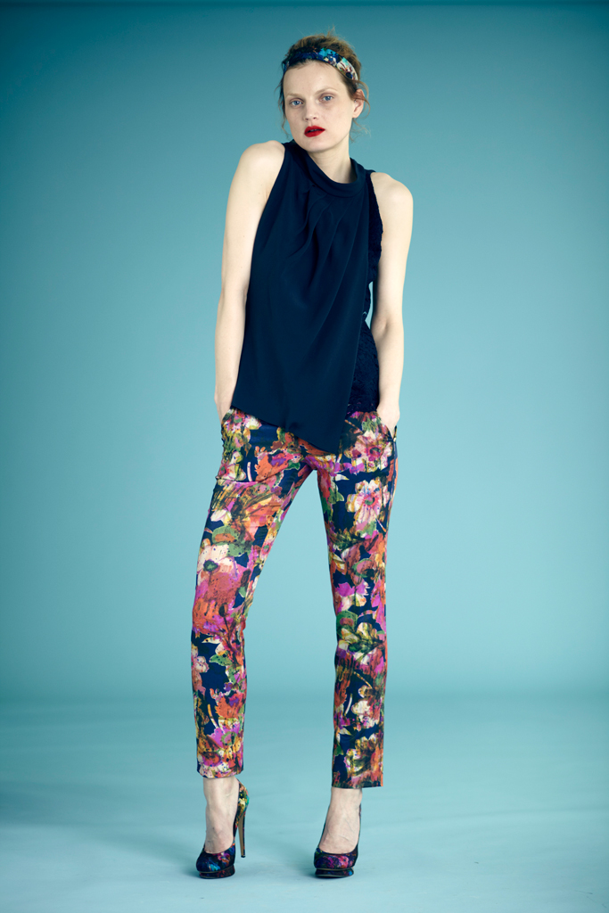 Erdem 2012紺LookbookDƬ