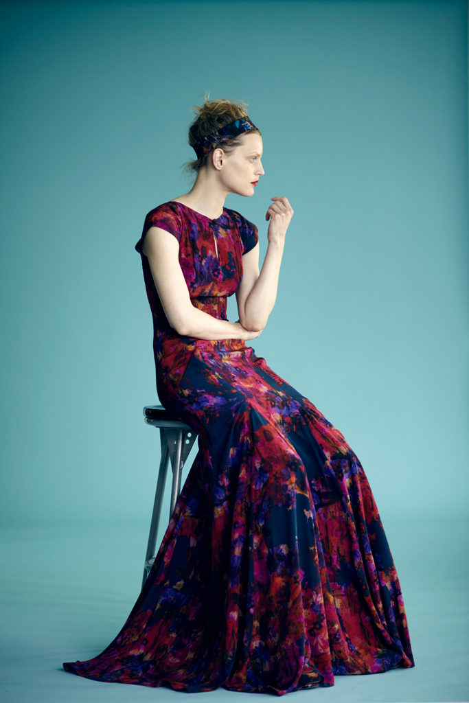 Erdem 2012紺LookbookDƬ