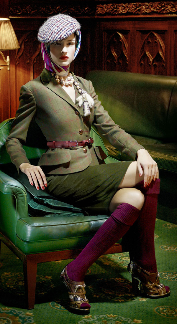 Dior 2011秋冬女裝LookBook 高清圖片