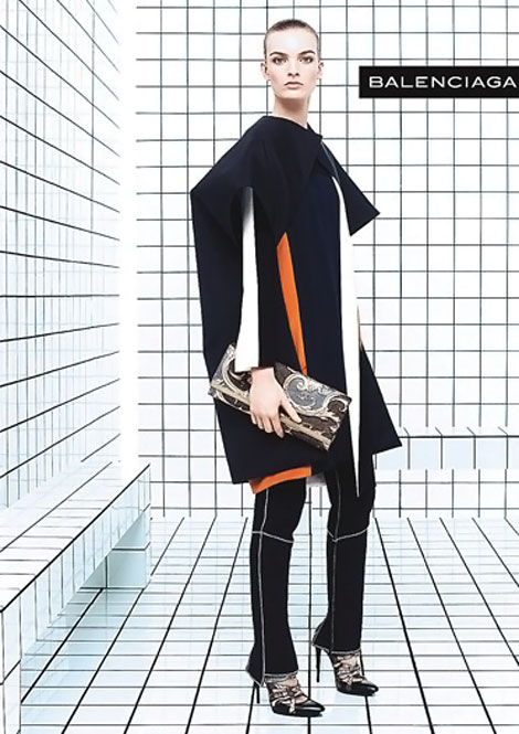 Balenciaga 2011秋冬廣告 高清圖片