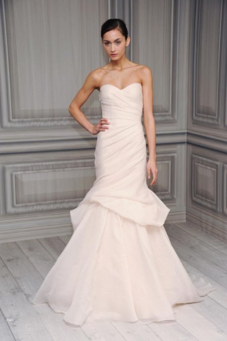 Monique Lhuillier 2012 婚紗 LookBook 高清圖片