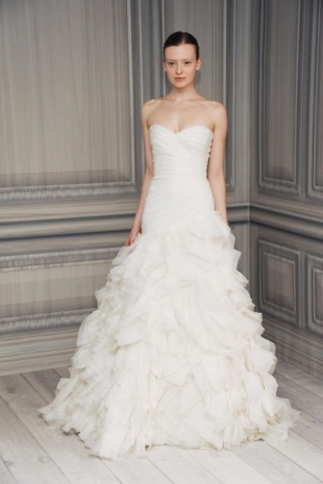 Monique Lhuillier 2012 婚紗 LookBook 高清圖片