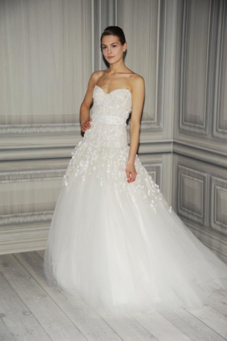 Monique Lhuillier 2012 婚紗 LookBook 高清圖片