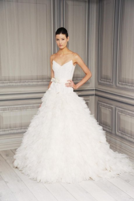 Monique Lhuillier 2012 婚紗 LookBook 高清圖片