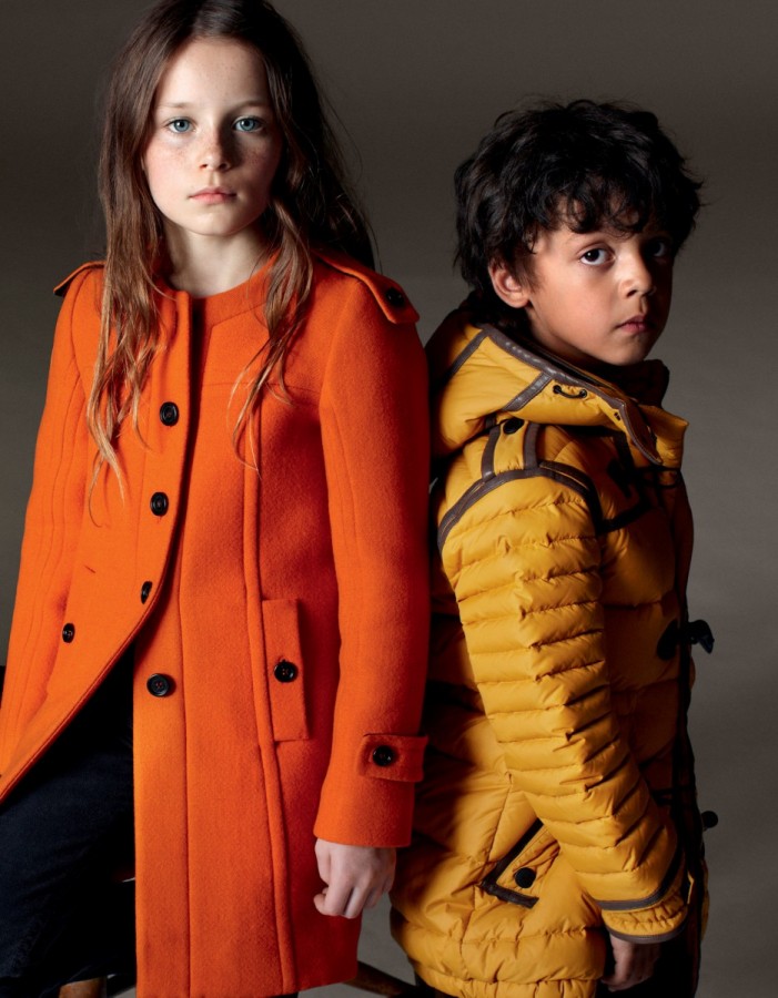 Burberry 2011秋冬 童裝廣告高清圖片