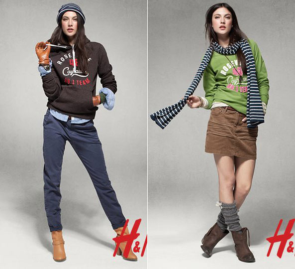 H&M Harmony & Fancy Sweats 2011 ﶬLookbook DƬ