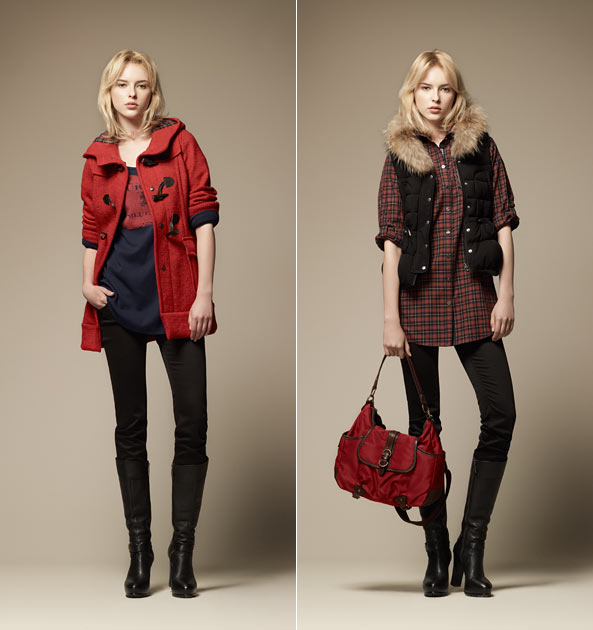 BURBERRY Blue Label 2011秋冬 LookBook