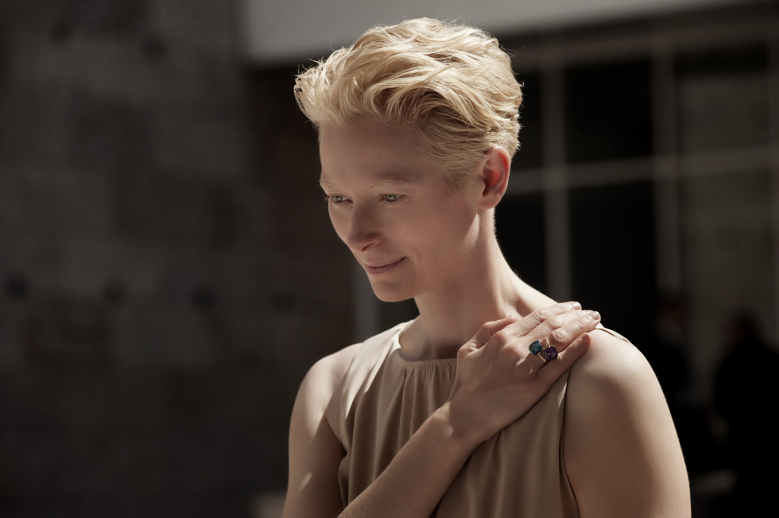 代言人Tilda Swinton New Nudo廣告及花絮圖高清圖片