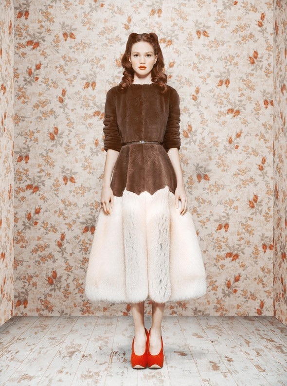 Ulyana Sergeenko 2011秋冬Lookbook 高清圖片