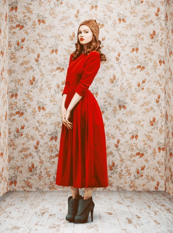 Ulyana Sergeenko 2011秋冬Lookbook 高清圖片